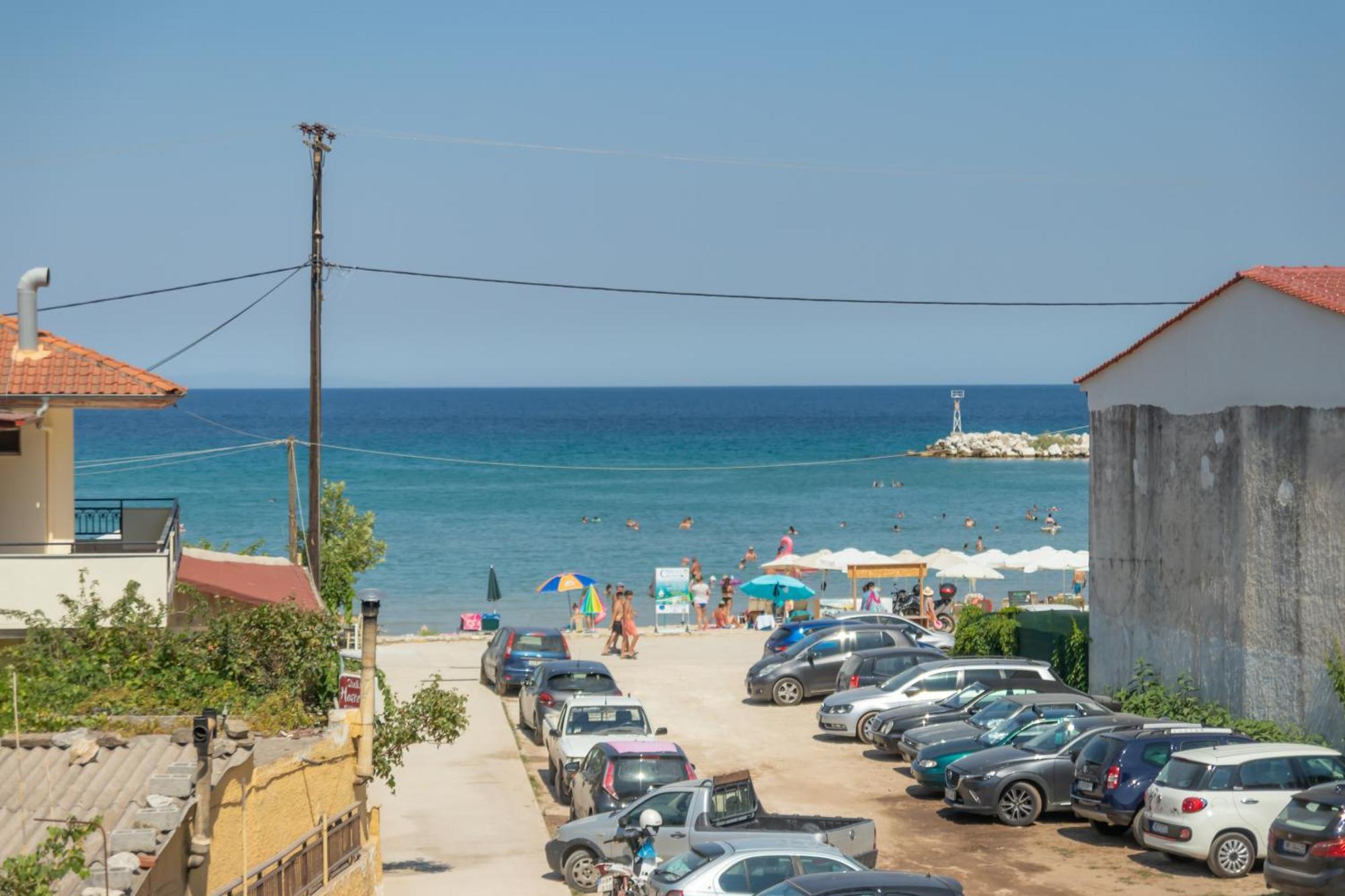 Ntinas Seaside Suites Skala Potamia  Bagian luar foto